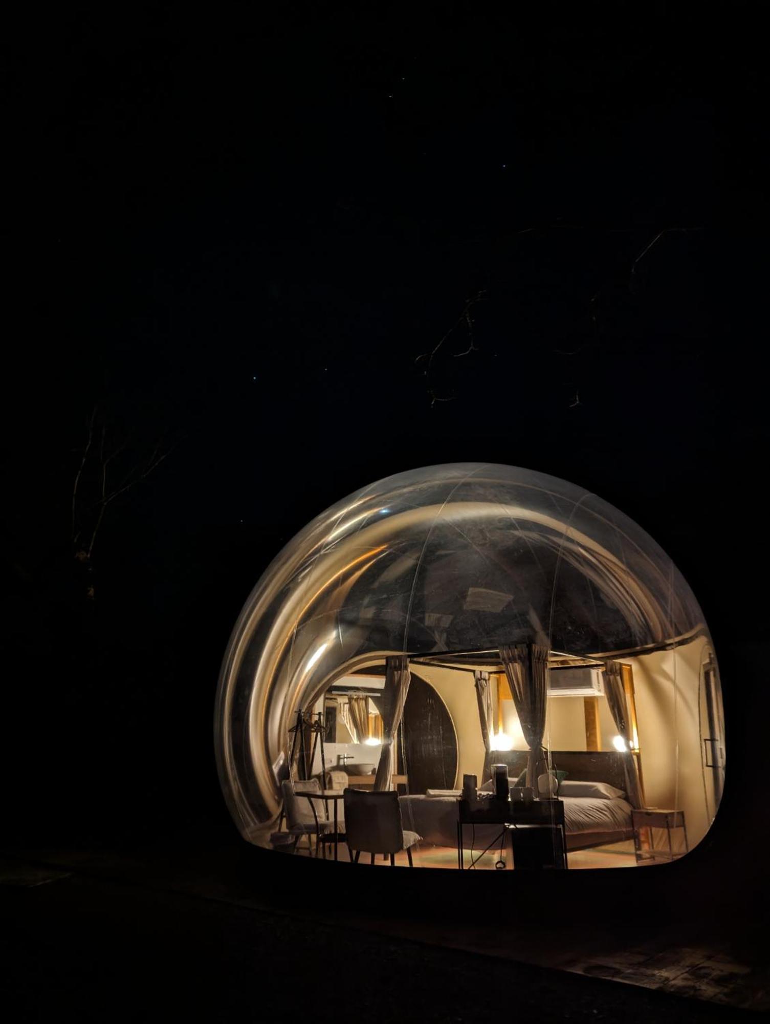 Horizonte Bubble Rooms Cortegana Exterior foto