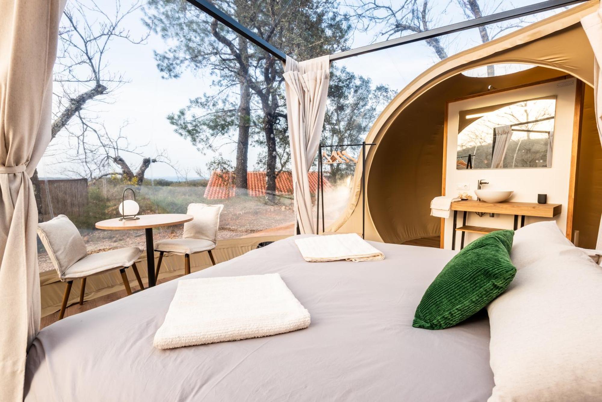 Horizonte Bubble Rooms Cortegana Exterior foto